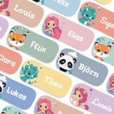 ET Serie NA 3013 Namensaufkleber  3 x 1,3 cm