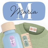 ME Serie NA 3013 Namensaufkleber 3 x 1,3 cm