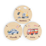 OF Serie LZ 200 personalisiertes Namensschild