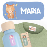 OG Serie NA 3013 Namensaufkleber  3 x 1,3 cm