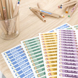 OM Serie NA 4507 Stiftaufkleber 45 x 7 mm