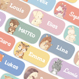 OM Serie NA 3013 Namensaufkleber  3 x 1,3 cm