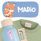 OM Serie NA 3013 Namensaufkleber  3 x 1,3 cm